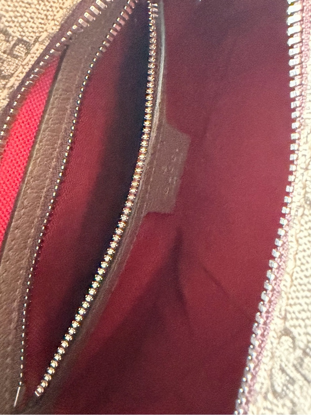 GUCCI GG Supreme Monogram Square Shoulder Bag Brown Strap Trunk Boxy - Picture 16 of 16